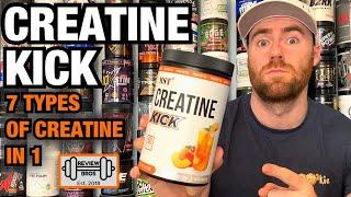 CREATINE KICK REVIEW  7 TYPES CREATINE IN 1  MST NUTRITION 