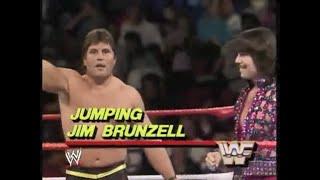 Brain Busters vs Jim Brunzell & Lanny Poffo   Wrestling Challenge Dec 18th 1988