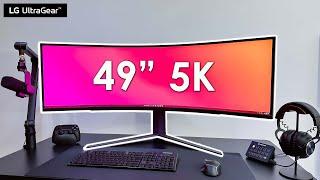 LG 49-inch SUPER Wide 240hz 1ms Gaming Monitor  LG 49GR85DC Review