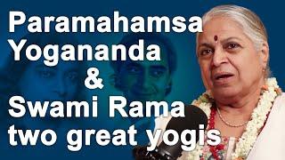 They are great yogis  Paramahamsa & Swami Rama  Guru SakalaMaa #spirituality #guru