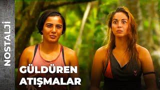 BERNA VE SABRİYENİN UNUTULMAYAN ATIŞMALARI  SURVİVOR NOSTALJİ