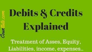 Debit and Credit Explained  Accounting Basics