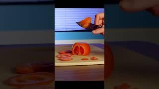 Sharp Knife VS Tomato #shorts #sharpknife #sharp #knife #knifeskills