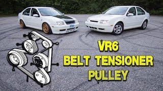 VW  VR6 - Belt Tensioner Pulley - Jetta - Golf MK4