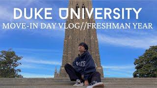 college move-in day vlog  duke university freshman year