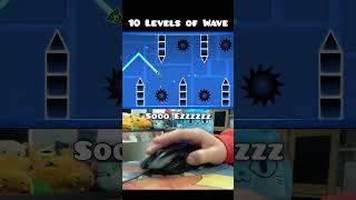 Geometry Dash 10 Levels of WAVE Difficulty