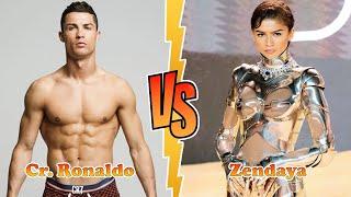 Cristiano Ronaldo VS Zendaya Transformation  From Baby To 2024