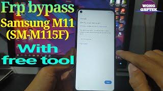 Frp Bypass Samsung M11  bypass google account samsung galaxy m11SM-M115F