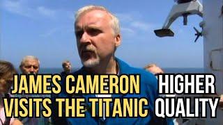 James Cameron and Tony Robinson visit the Titanic In higher quality