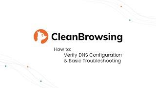 How to Verify DNS Configuration & Basic Troubleshooting