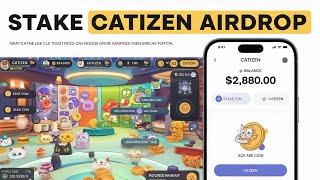 Earn CATI Tokens FAST with Catizen Airdrop