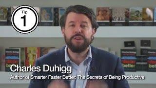 How Can You Be More Productive? Top 5 Tips  Smarter Faster Better  Charles Duhigg