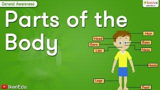 Parts of the body  Junior KG  #Shorts #YouTubeShorts  iKen