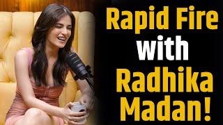 Interesting Rapid Fire with Radhika Madan   Shubhankar Mishra  Bollywood