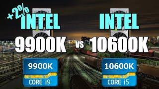 9900K vs 10600K - 2060S. CSGO Fortnite PUBG GTAV Overwatch.