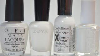 The Battle of The White Nail Polishes