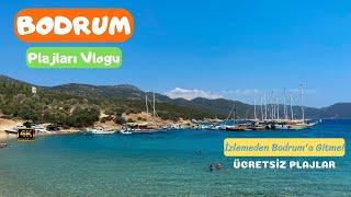 Bodrum Plajlarını Gezdim - Bodrum Plajları Vlogunu İzlemeden Gitme Bodrum Gezilecek Yerler