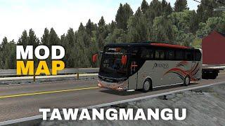 Mod Map Tawangmangu V2 dan Cara Memasangnya BUSSID V. 3.7.1