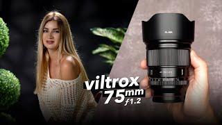 Viltrox 75mm f1.2  King of Bokeh Lens