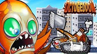 BETTER NOT TO ANGER THE OCTOPUS Octopus MUTANT Destroys the CITY - Octogeddon