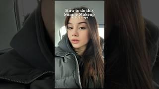 How to do the simple makeup step-by-step￼