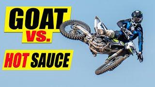 Ricky Carmichael vs Ivan Tedesco on All New Triumph Dirt Bike