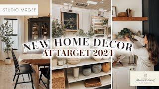 NEW TARGET DECOR 2024  STUDIO MCGEE AND HEARTH AND HAND  TARGET SHOP WITH ME AND HAUL