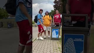 Walking into Canada’s Wonderland in 2007 #shorts #canadaswonderland #marcandausten @NeemaNaz