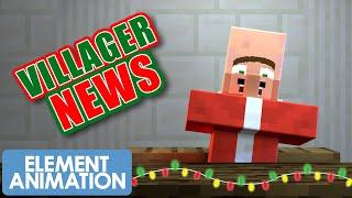 VILLAGER NEWS CHRISTMAS 2020 MINECRAFT ANIMATION