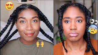 I followed Naptural85s Twistout Tutorial and this happened...Natural Hair Tutorial