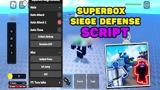 Superbox Siege Defense Script  Hack  Auto Attack Collect Airdrop ESP *2024*