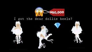 I bought the DEAR DOLLIE HEELS? Most expensive heels in royale highLifeAsKit