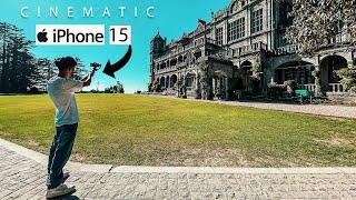 LEVEL UP YOUR CINEMATIC VIDEO WITH iPHONE 15  iPHONE CINEMATIC TRICKS YOU DONT KNOW  MUST WATCH