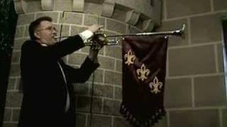 Royal Entrance Fanfare - Randy Dunn heralding trumpet