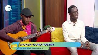 How spoken word poems are made  Live performance with Guitar accompaniment on live TV