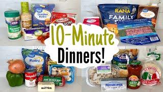 10 MINUTE MEALS  5 Quick & TASTY Dinner Ideas  Best Home Cooked Recipes Made EASY  Julia Pacheco