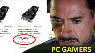 PC Gamers Reaction to GPU Prices Skyrocketing