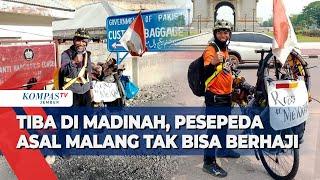 Gowes dari Malang Sayudi Tiba di Madinah tapi Tak Bisa Berhaji