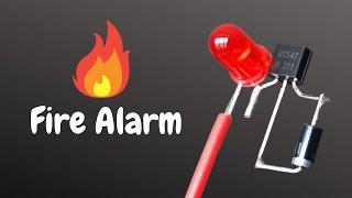 Simple Electronic Project  Fire Alarm  BC557