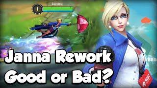 Reworked Janna is Good? - Build & Runes - Wild Rift Gameplay