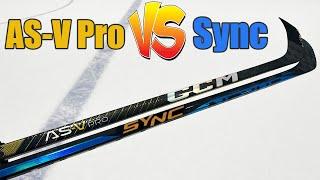 CCM Super Tacks ASV Pro vs Bauer Nexus SYNC Hockey Stick Review - Which stick should you buy ?