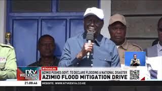 Declare flooding a national disaster Raila tells govt