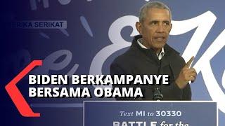H-2 Pilpres AS Joe Biden Berkampanye bersama Barrack Obama