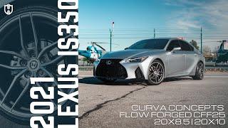 2021 Lexus IS350 F-Sport  Flow Forged Curva CFF25