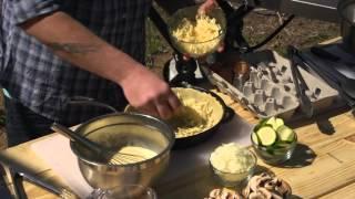Camp Cooking With Zippo Cast Iron Quiche