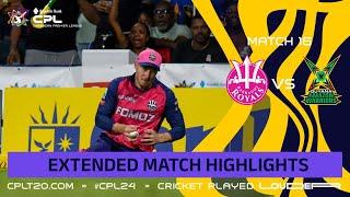 Extended Highlights  Barbados Royals vs Guyana Amazon Warriors  CPL 2024