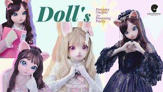 How to Dress for This Lovely Doll HD04 to Attend the Party ️