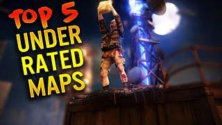 Top 5 UNDERRATED Zombies Maps WaW-BO4