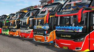 Mabar BUSSID Kodename SR2 XHD Rombak - Multiplayer Bussid - Bus Simulator Indonesia Gameplay