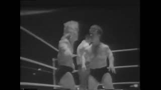 Fuzzy Cupid & Pee Wee James vs. Lord Littlebrook & Tito Infante November 1957